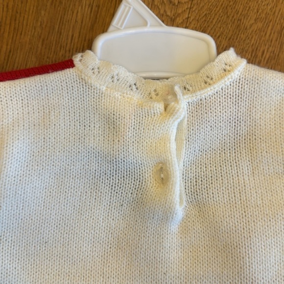 VINTAGE ABC OUTFIT 6-9 MONTHS PANTS / SWEATER - Picture 4 of 6